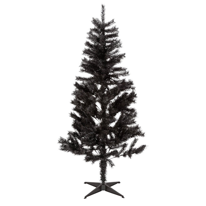 Habitat Black Lapland Christmas Tree - 6ft