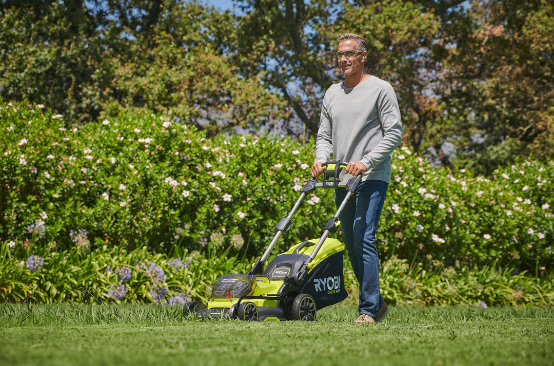 Ryobi RY18LMX40B-0 18V ONE+ HP Cordless Brushless 40cm Lawnmower (Bare Tool)