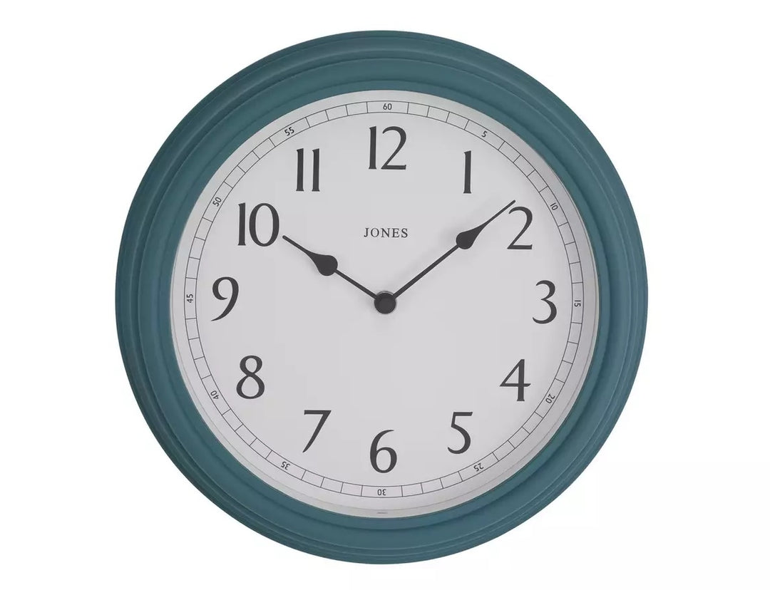 Jones Clocks Venetian Wall Clock - Blue