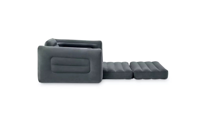 Intex Inflatable Pull Out Camping Chair - Grey