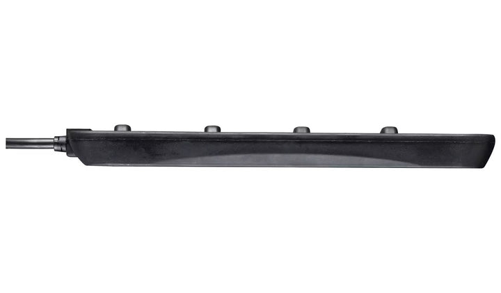 1m Surge Switched Protected Extension Lead - Black