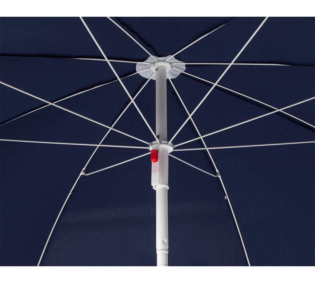Home 1.6m Garden Parasol - Navy