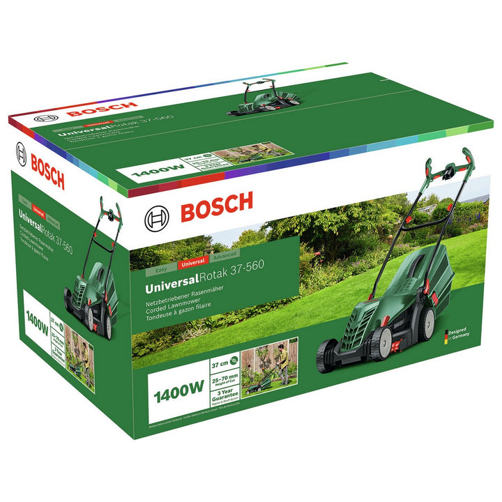 Bosch UniversalRotak 37cm Corded Lawnmower (Used Item)