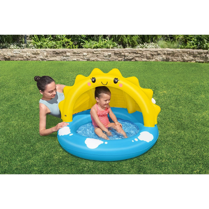 Bestway 3ft Sunny Days Shade Paddling Pool - 26L