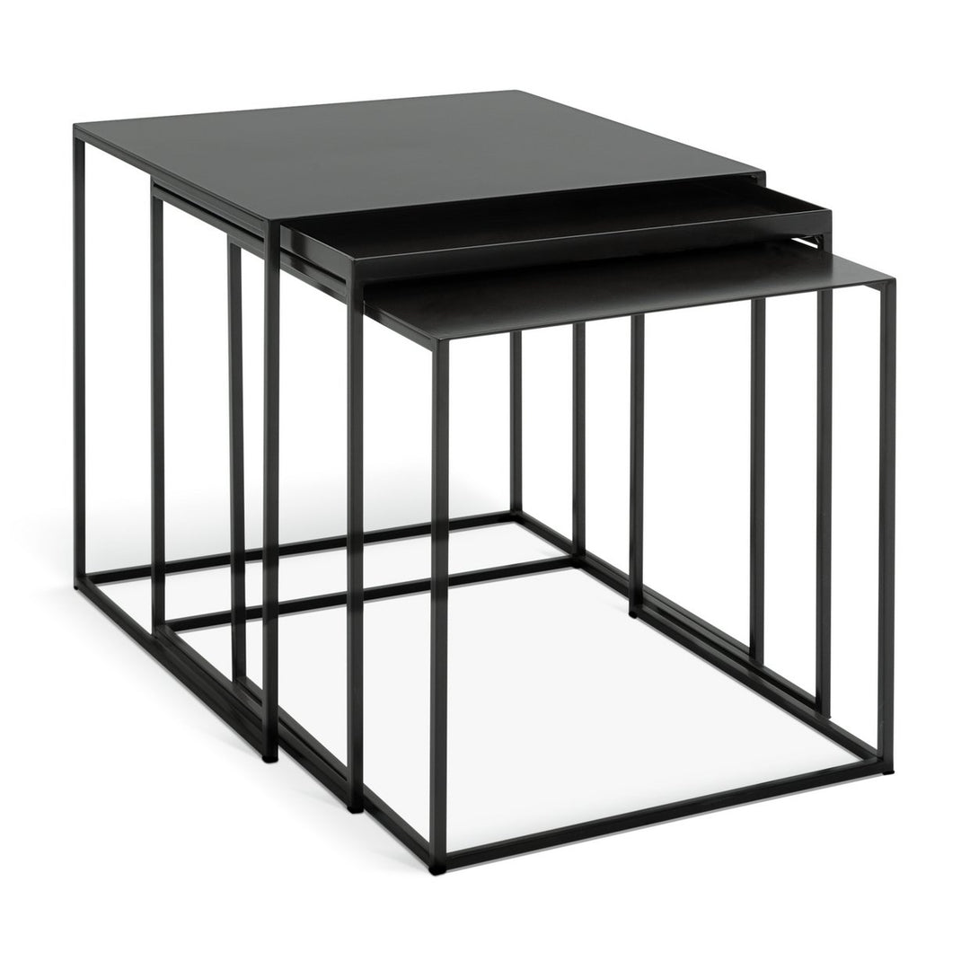 Habitat Loft Living Nest Tables - Black (Only 2 Tables)