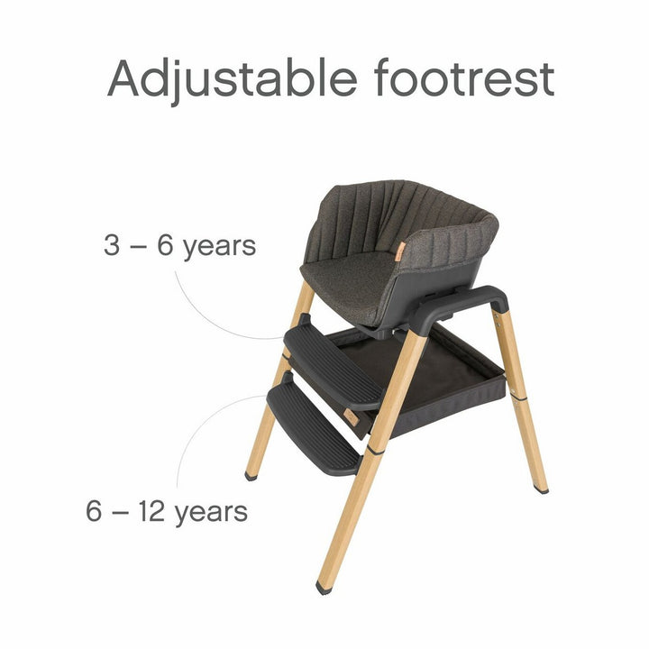 Nova Evolutionary Highchair - Oak Grey