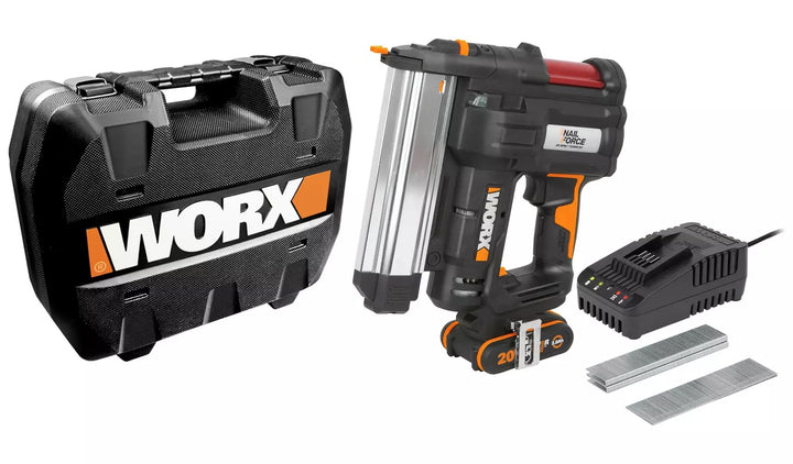 Worx 20V Power Share 18 Gauge Nail and Staple Gun