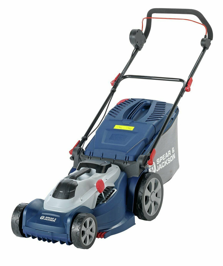 Spear & Jackson S4040X2CR 40cm Cordless Lawnmower 40v (No Batteries & No Charger