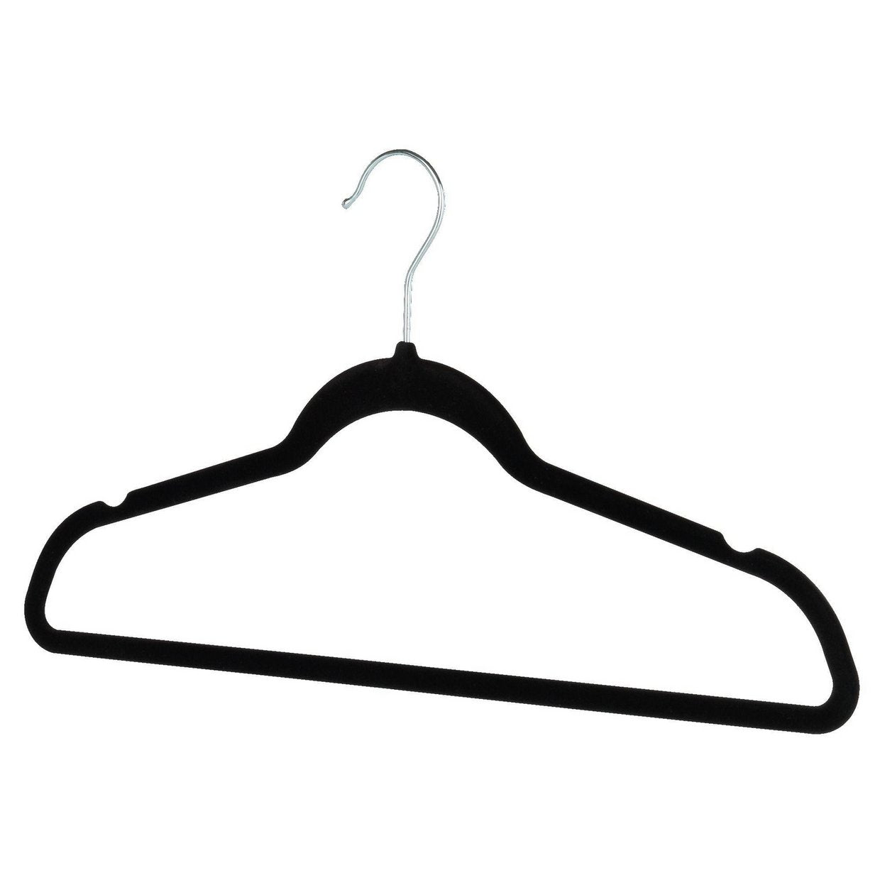 Home Set of 30 Velvet Flocked Hangers