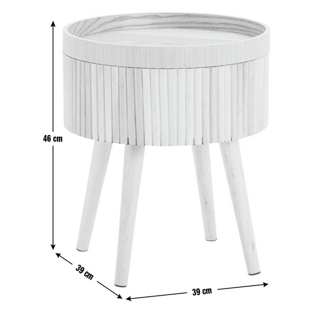Habitat Agnes Side Table - Natural