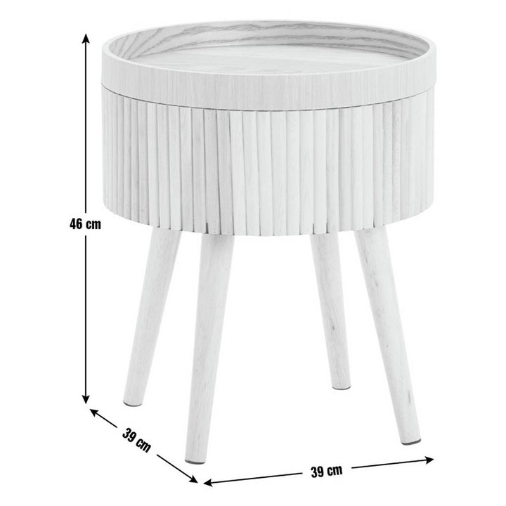 Habitat Agnes Side Table - Natural