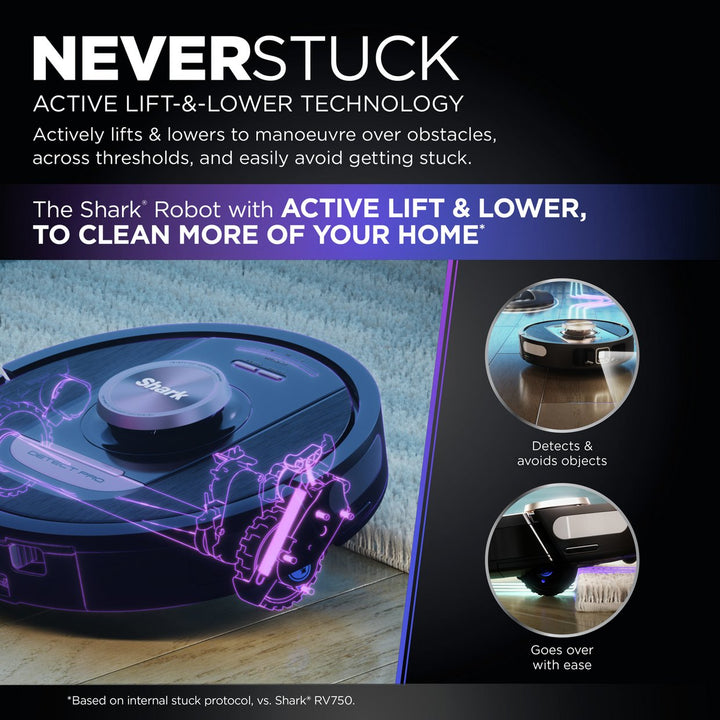 Shark PowerDetect Self-Empty Cordless Robot Vacuum Cleaner