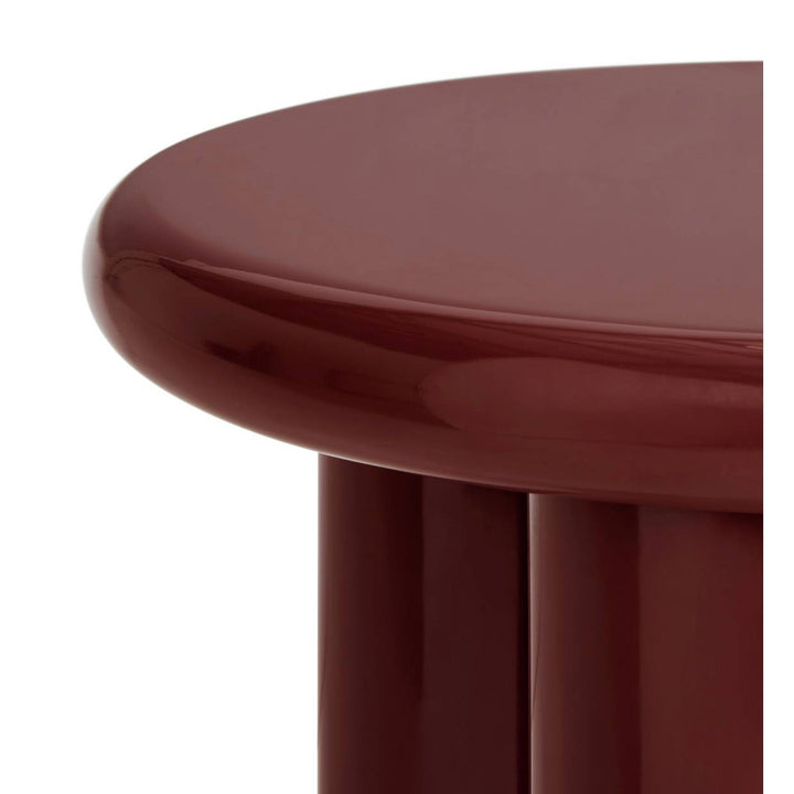 Habitat Totley Round Side Table - Red