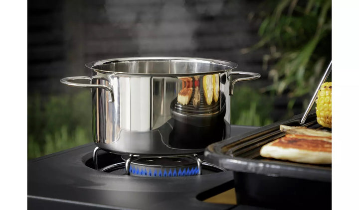 Home 4 Burner with Side Burner Gas BBQ