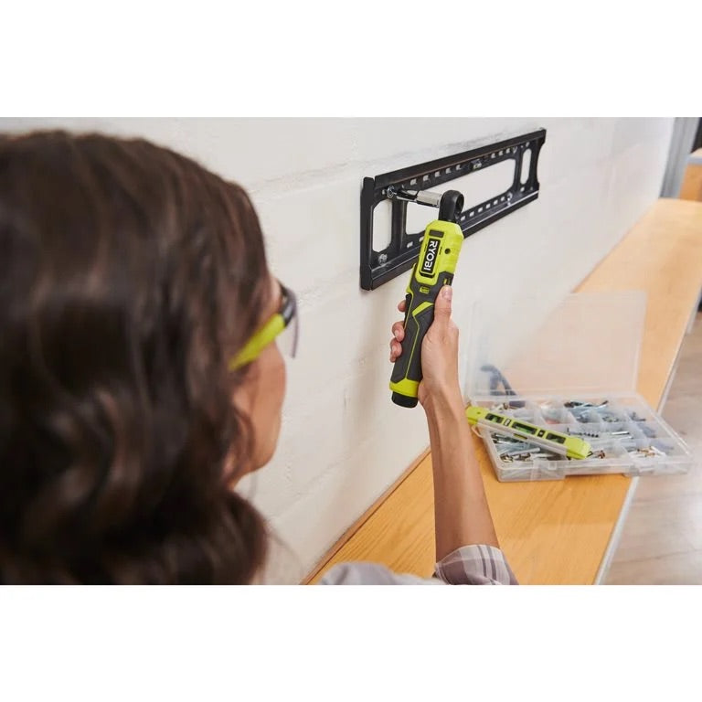 Ryobi RR14W4 4V USB Lithium Cordless 1/4'' Ratchet Wrench (Bare Tool)