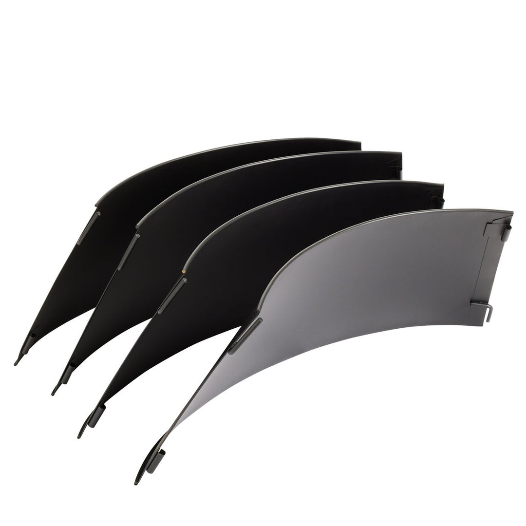 Habitat Black Metal Christmas Tree Skirt
