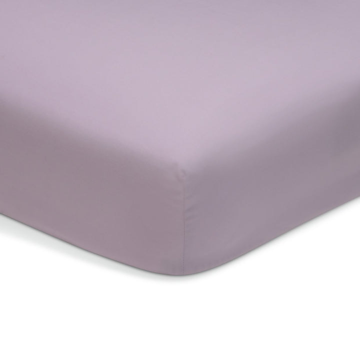 Habitat Polycotton Lilac Fitted Sheet - Single