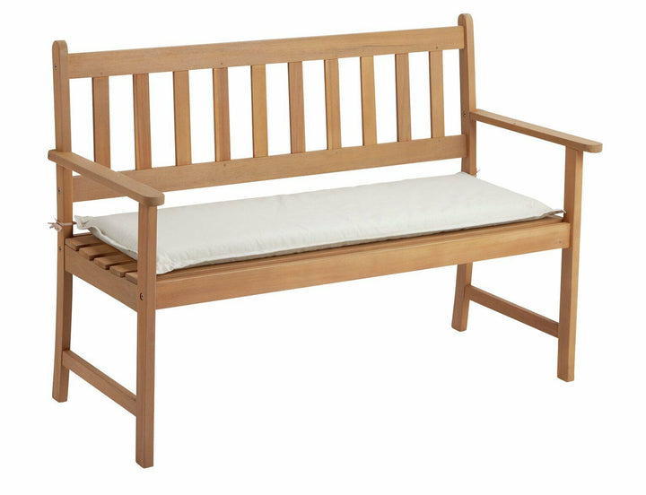 Home Garden Bench Cushion - Cream
