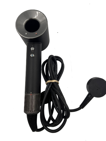 Dyson Supersonic Hair Dryer - Black / Nickel - With 3 Attachments