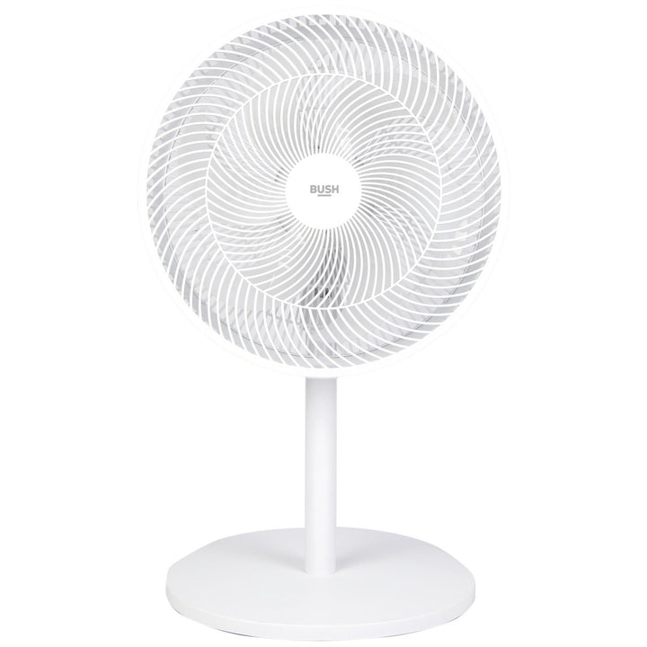 Bush White Pedestal / Desk Fan - 16 Inch