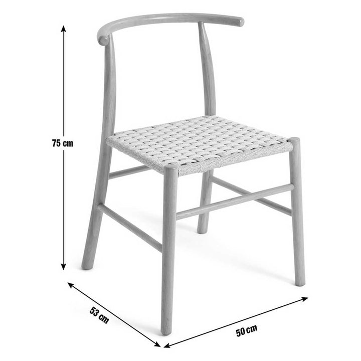 Habitat Scottie Solid Oak Dining Chair