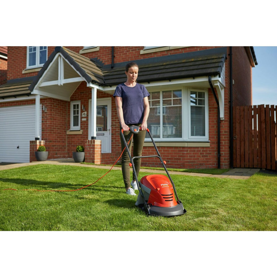 Flymo Hover Vac 250 25cm Corded Hover Lawnmower - 1400W - USED ITEM