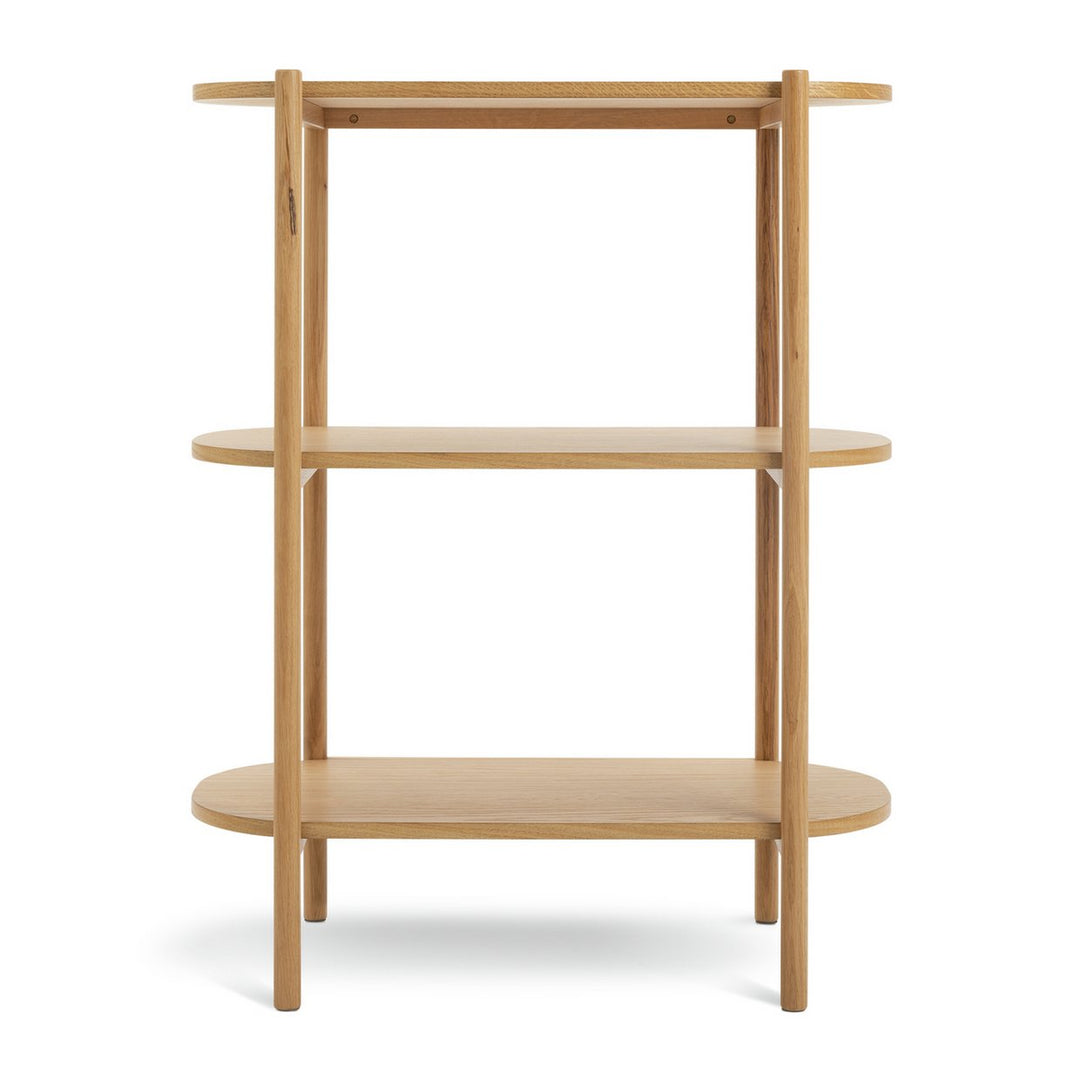 Habitat Edin 3 Tier Shelving Unit - Natural