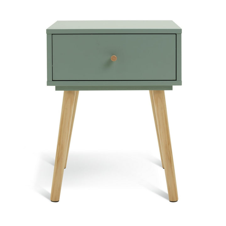 Habitat Otto 1 Drawer Bedside Table - Green