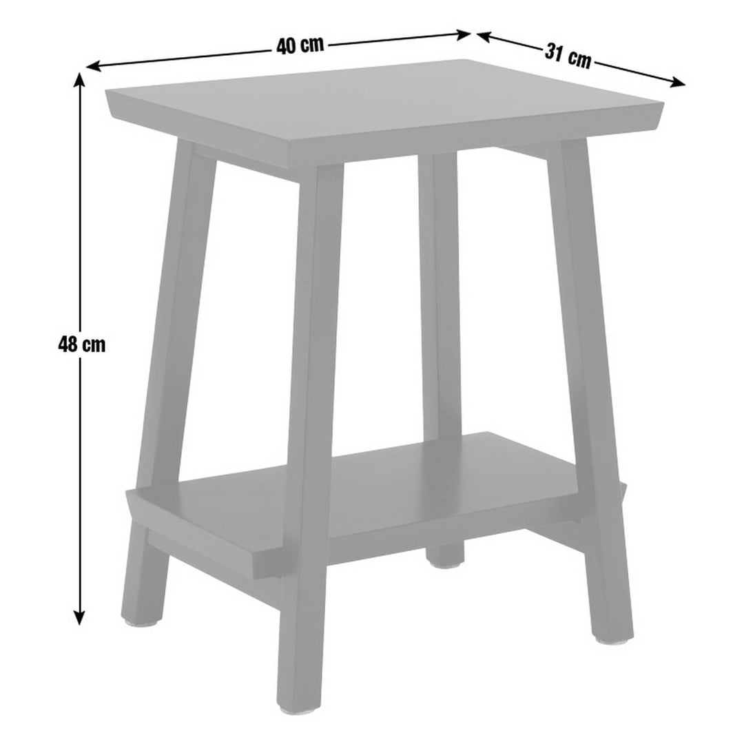 Habitat Kyoto Side Table - Natural