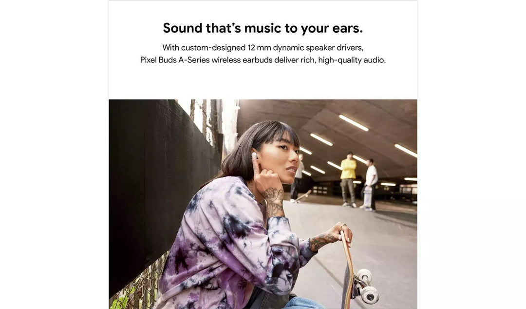 Google Pixel Buds A-Series In-Ear Wireless Earbuds - Olive