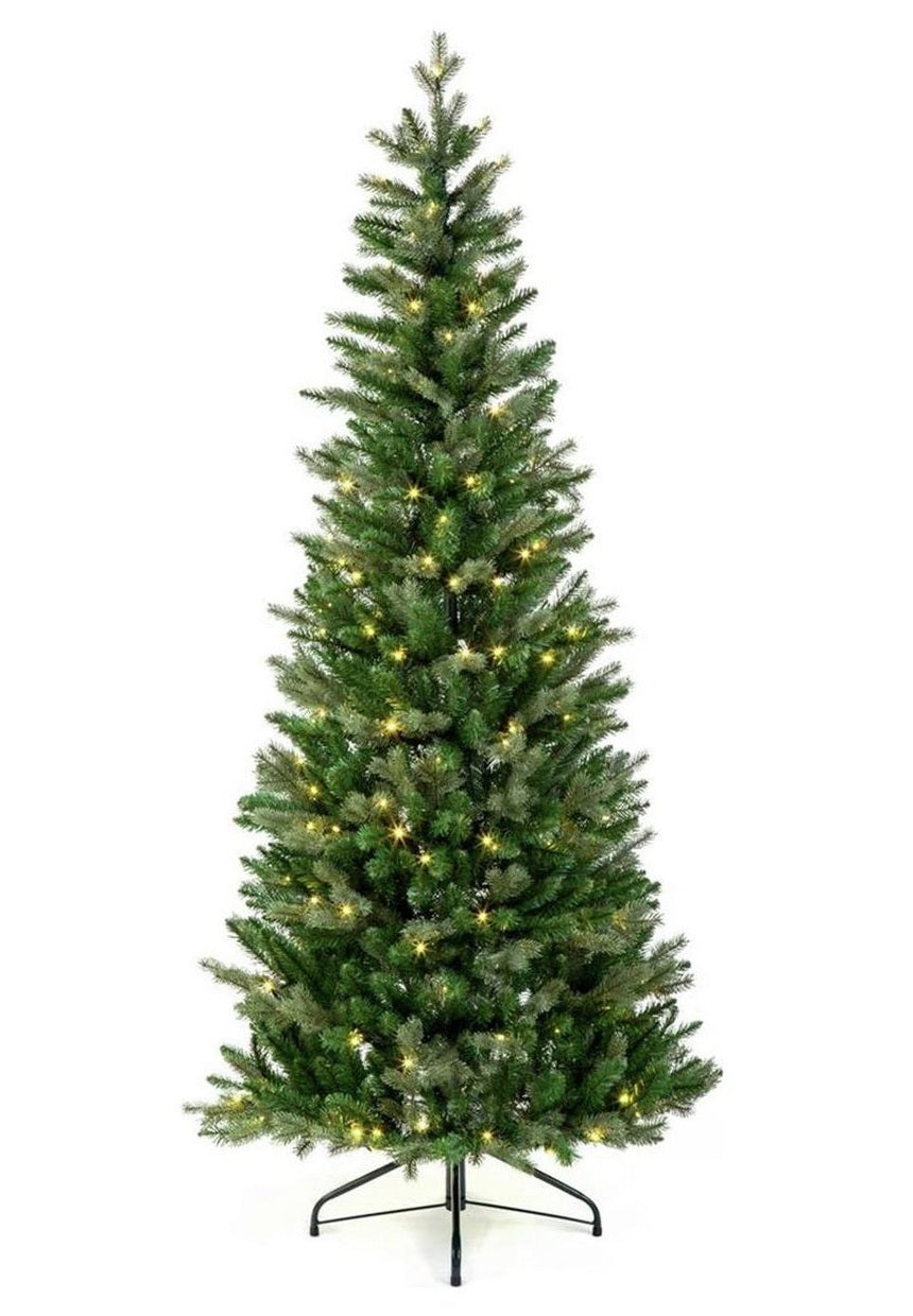 Premier Decorations 6ft Campbell Spruce Pre-Lit Christmas Tree - Green