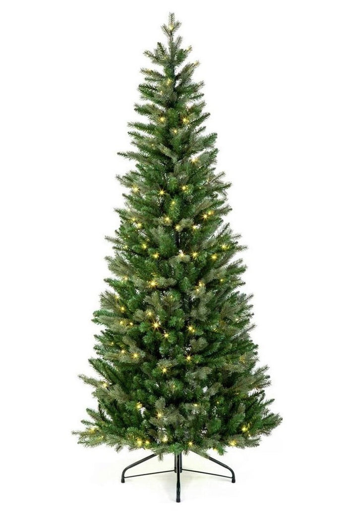 Premier Decorations 6ft Campbell Spruce Pre-Lit Christmas Tree - Green