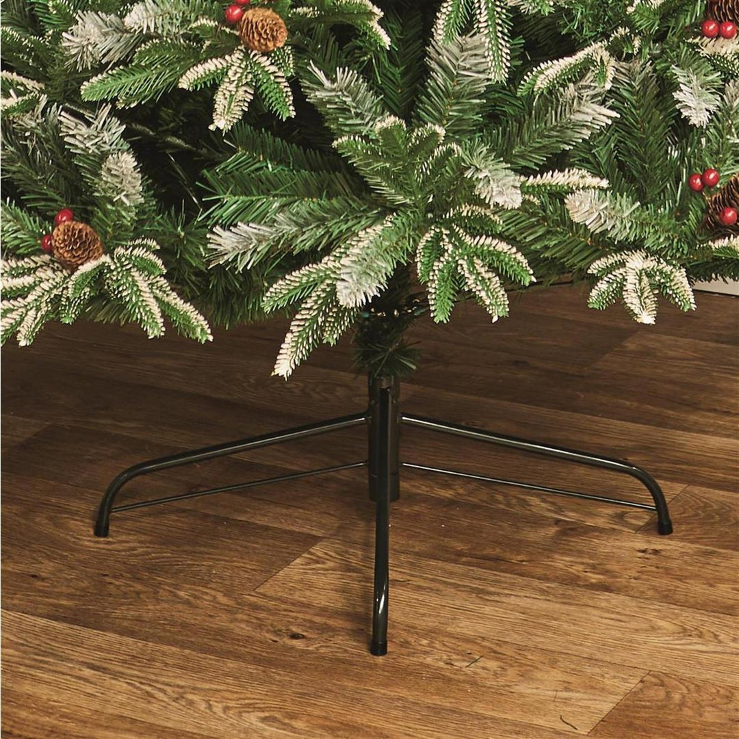 Premier Decorations 6ft Frosted Spruce Christmas Tree -Green