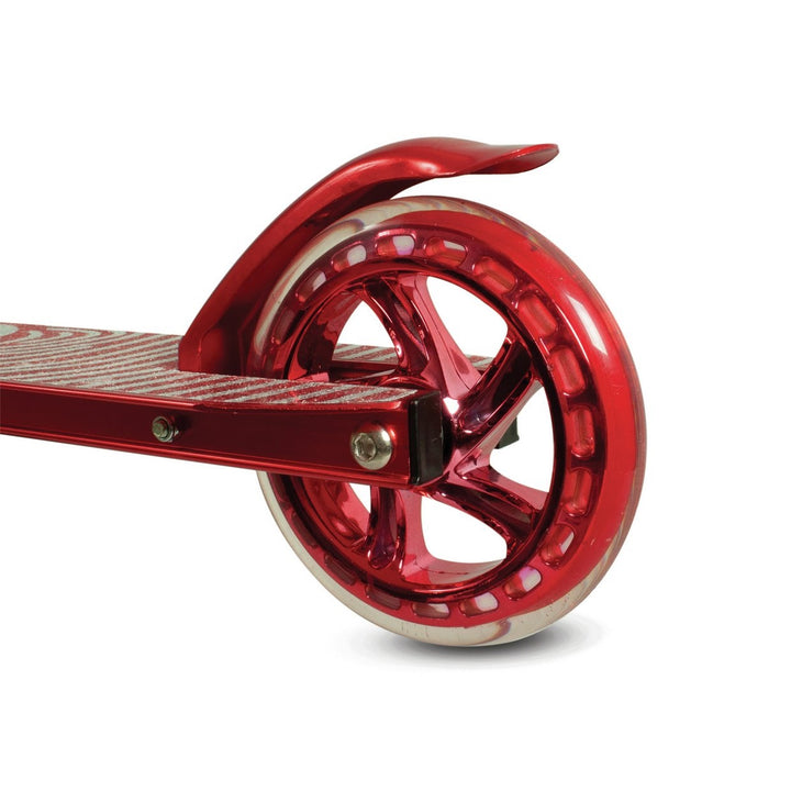 Zinc Identity Aluminium Folding Scooter - Red