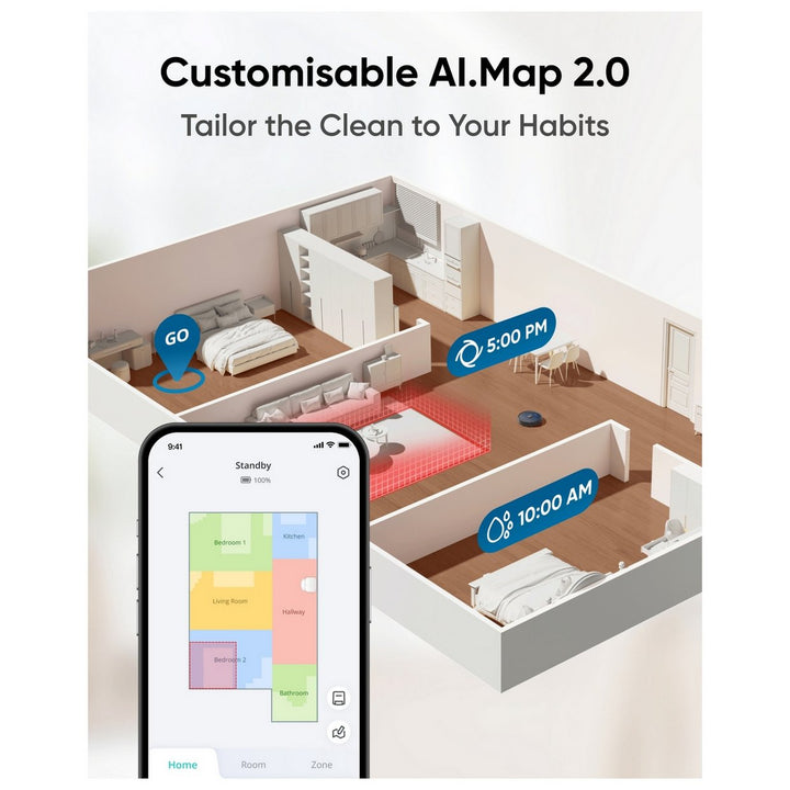 eufy X10 Pro Omni Robot Vacuum &amp; Mop with All-in-One Station