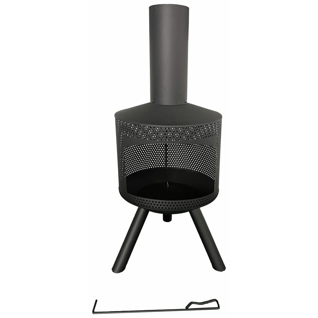 Habitat Steel Chimenea With Poker