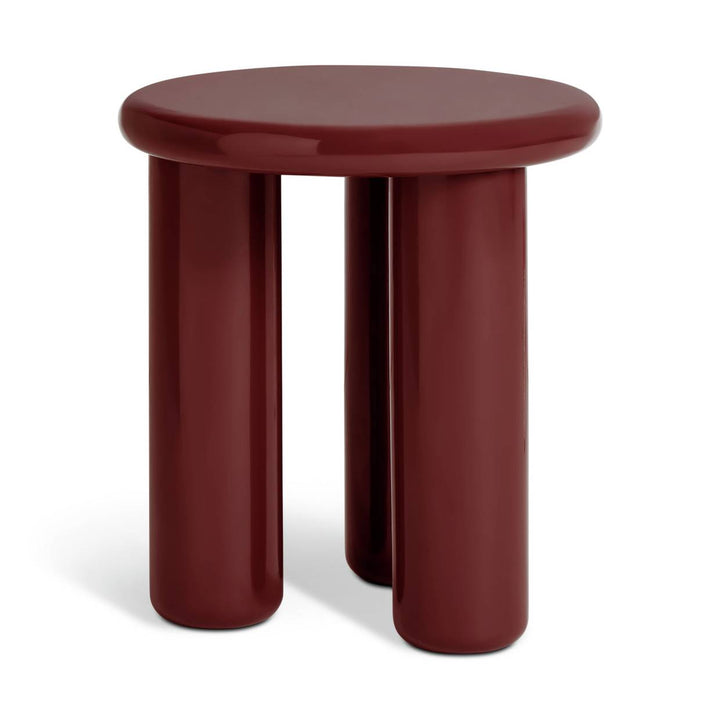 Habitat Totley Round Side Table - Red