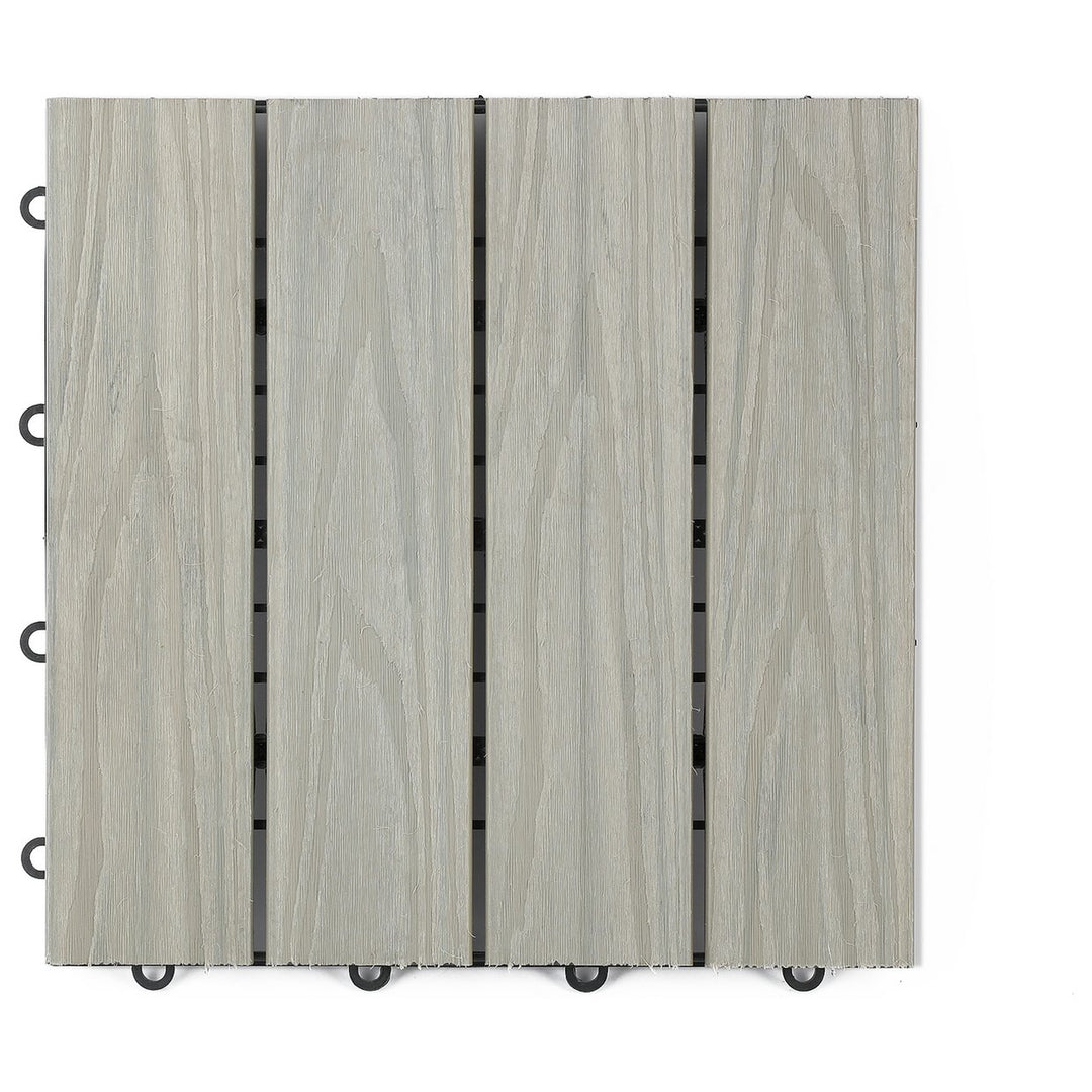 Workpro Decking Tiles 4 Pack - Grey