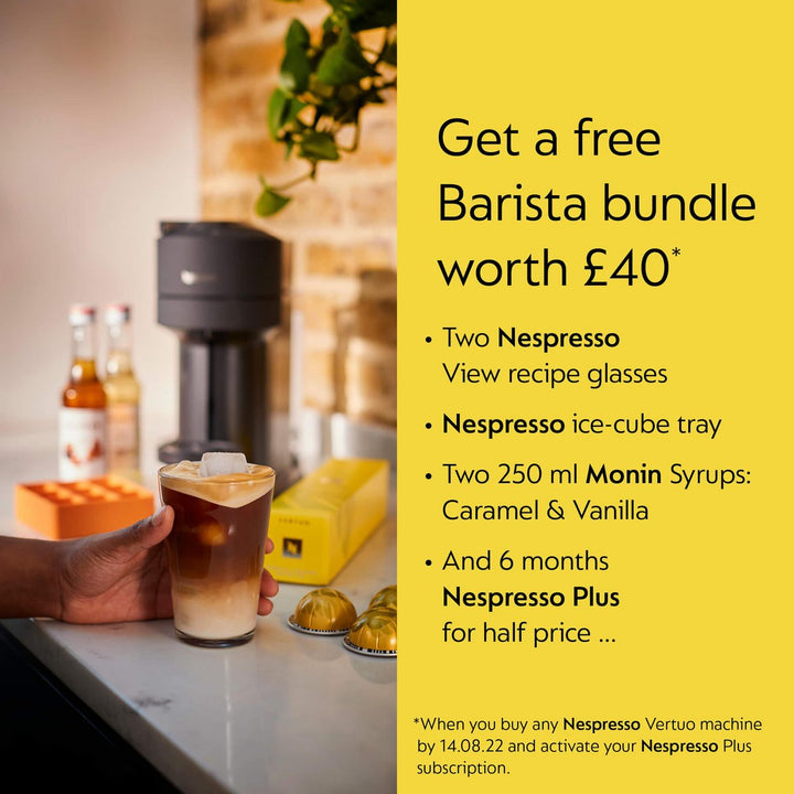 Nespresso Vertuo Plus Pod Coffee Machine by Magimix - White