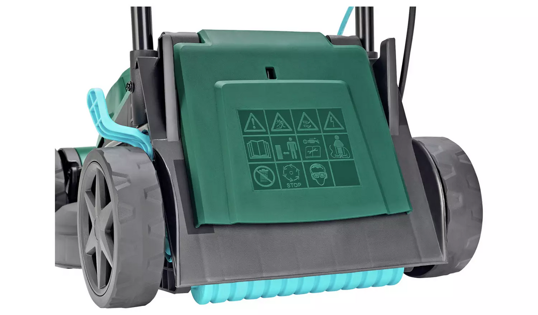 McGregor MER1434 34cm Corded Rotary Lawnmower - 1400W