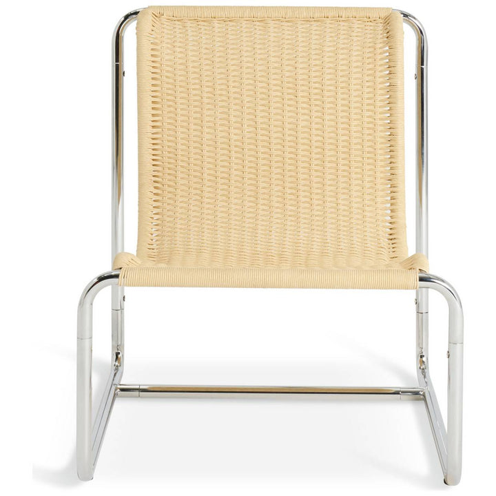 Habitat Ronan Chair & Footstool - Natural