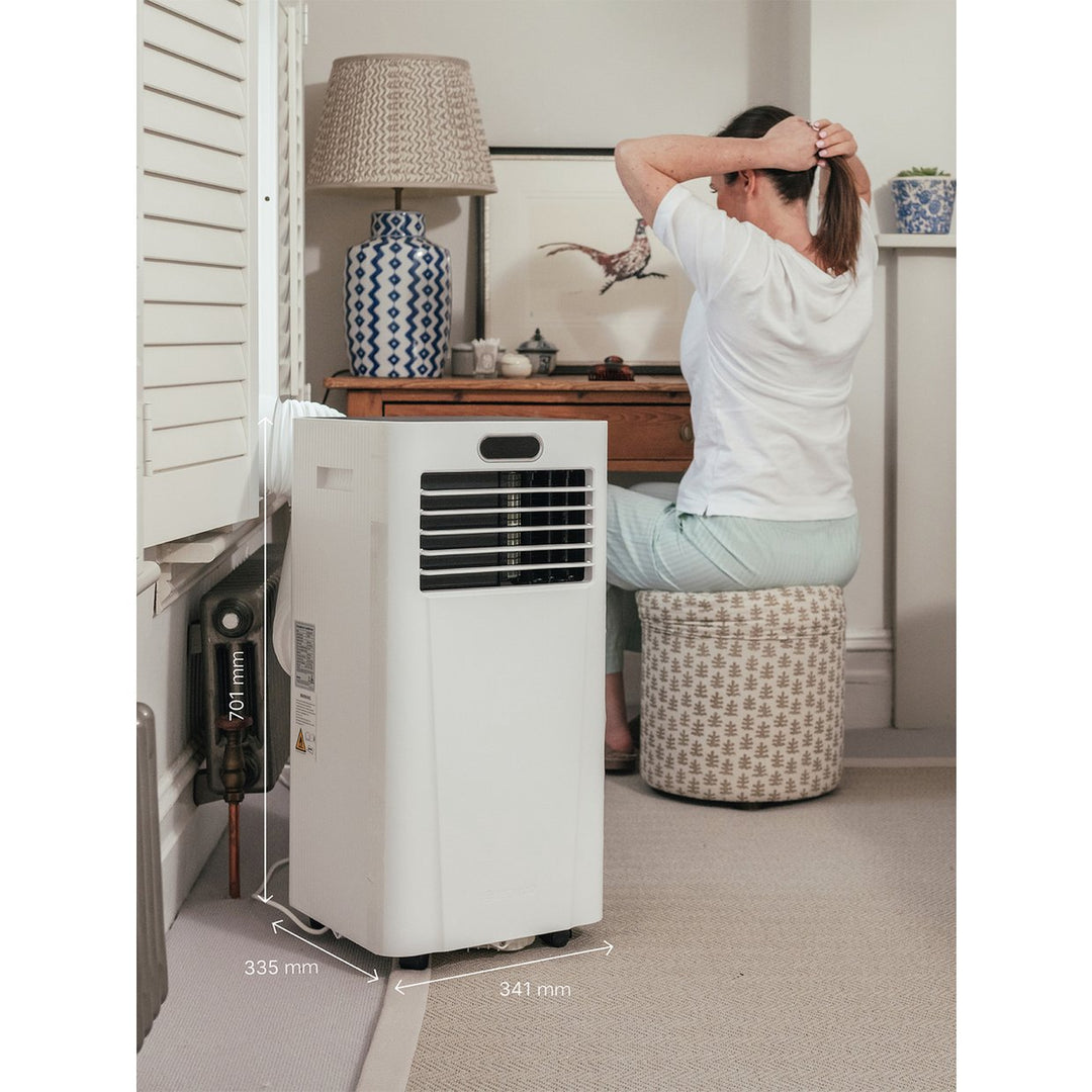 Meaco 9K MC9000CHBTU 3-in-1 Portable Air Conditioner, Heater &amp; Dehumidifier