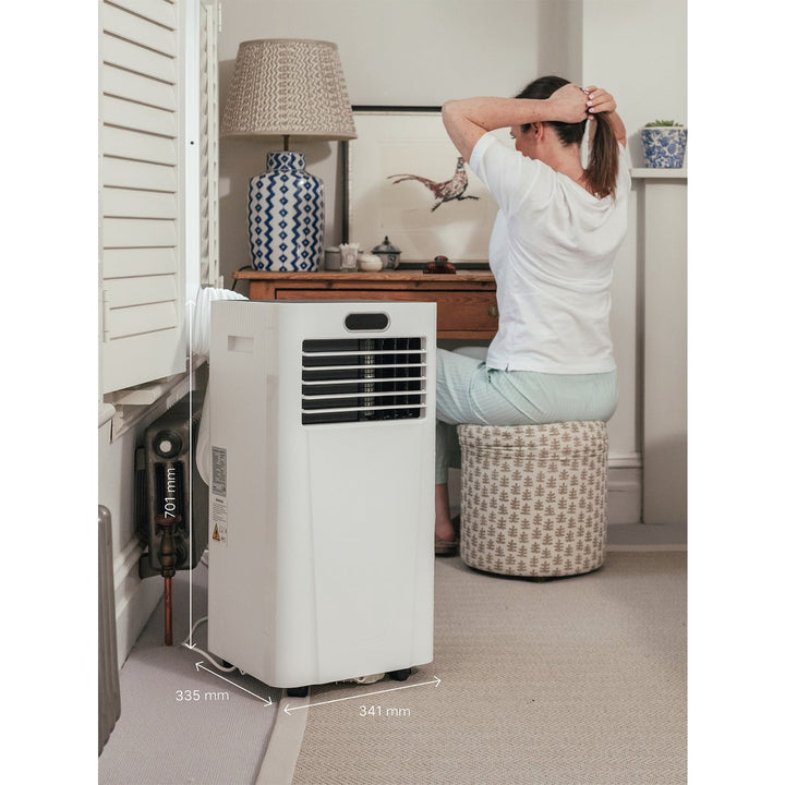 Meaco 9K MC9000CHBTU 3-in-1 Portable Air Conditioner, Heater &amp; Dehumidifier