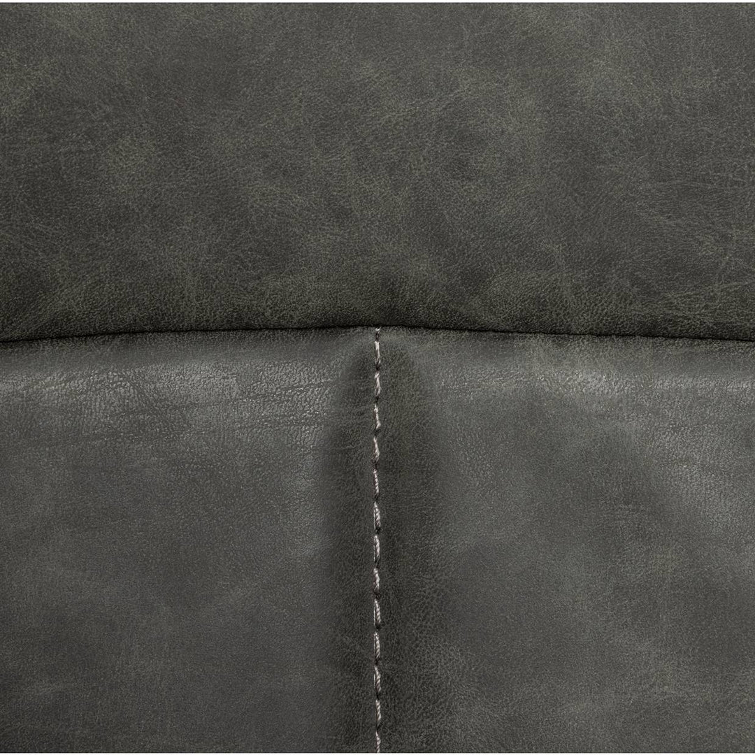 Home Baylor Faux Leather Counter Bar Stool - Grey