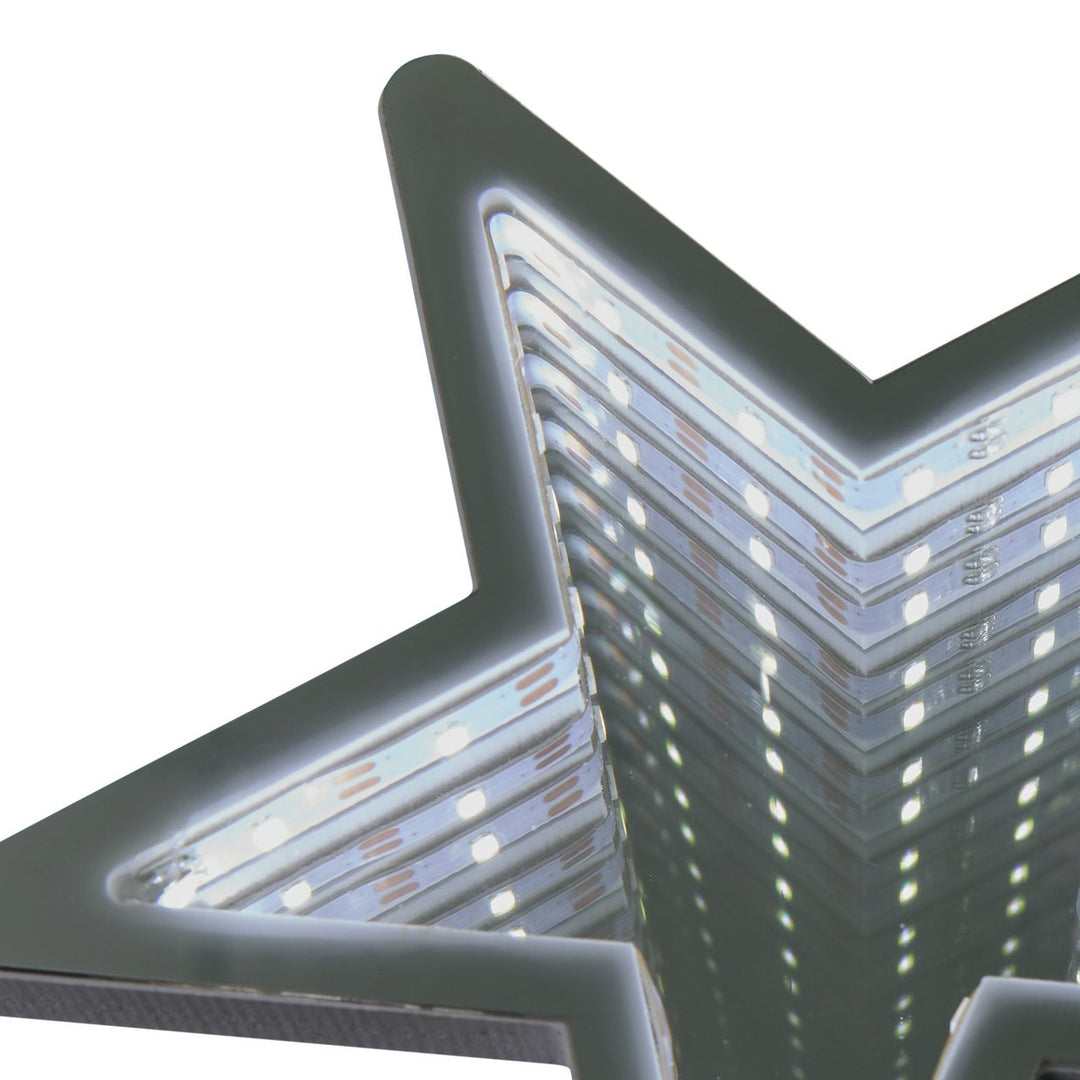 Habitat Grey Star Shaped Christmas Tunnel Light
