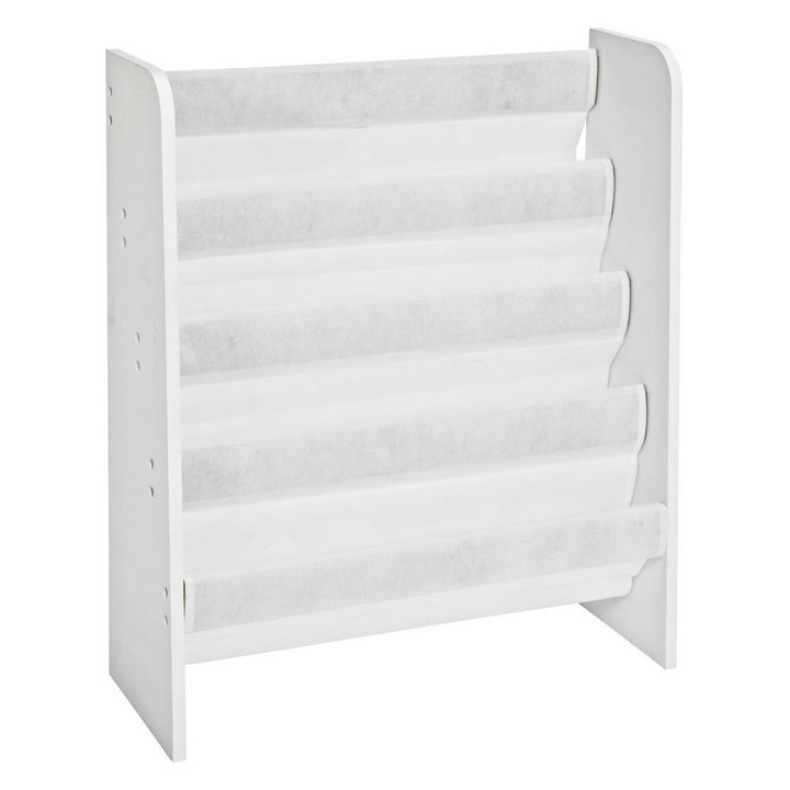 Home Kids Book Tidy - White