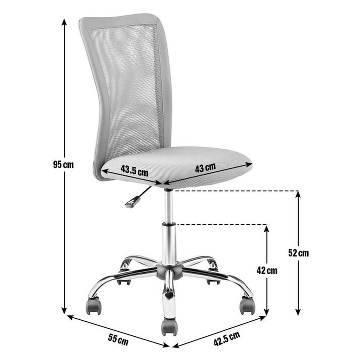 Home Reade Mesh Office Chair - Grey