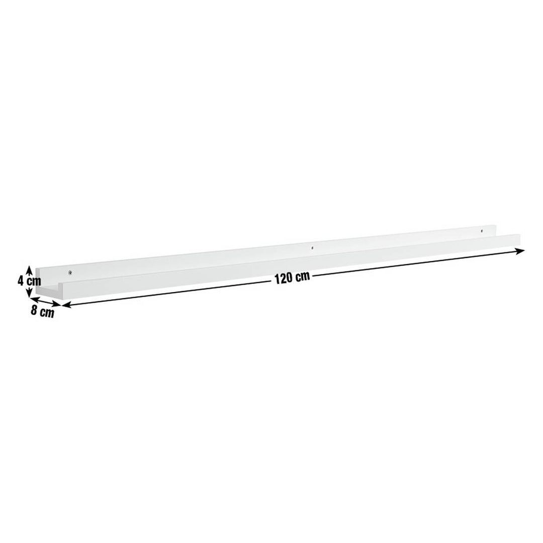 Home Jak 120cm Picture Rail - Black
