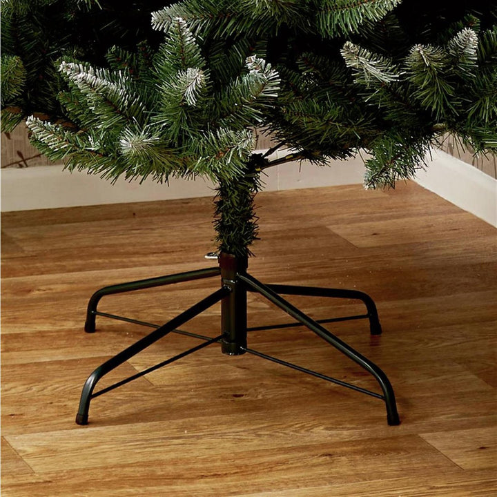 Premier Decorations 7ft Scandinavian Fir Hinged Christmas Tree - Green