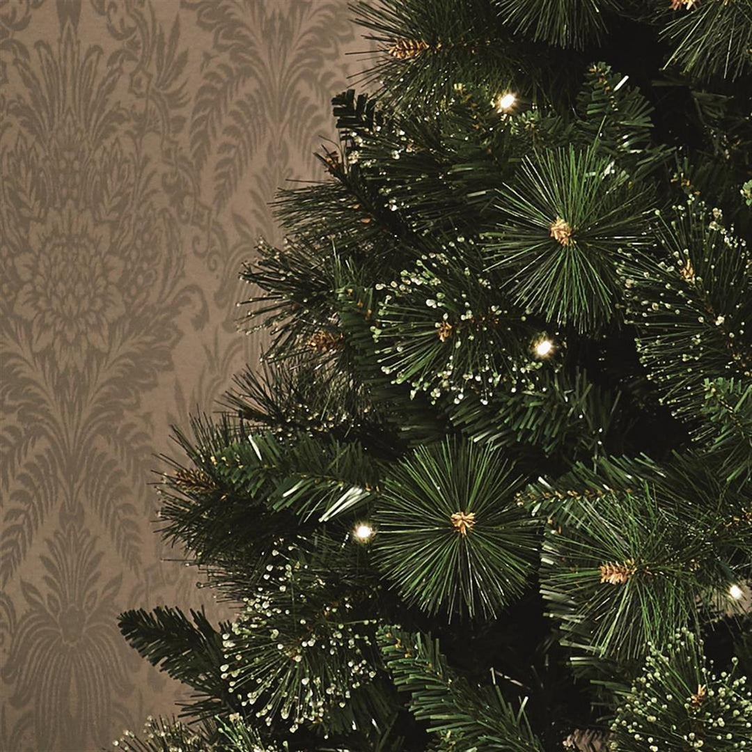 Premier Decorations 6ft Pre lit Ridgemere Pine Christmas Tree